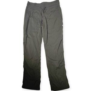 Lululemon Dance Studio Mid-Rise Pant Women's 8 Dark Olive Nylon Stretch